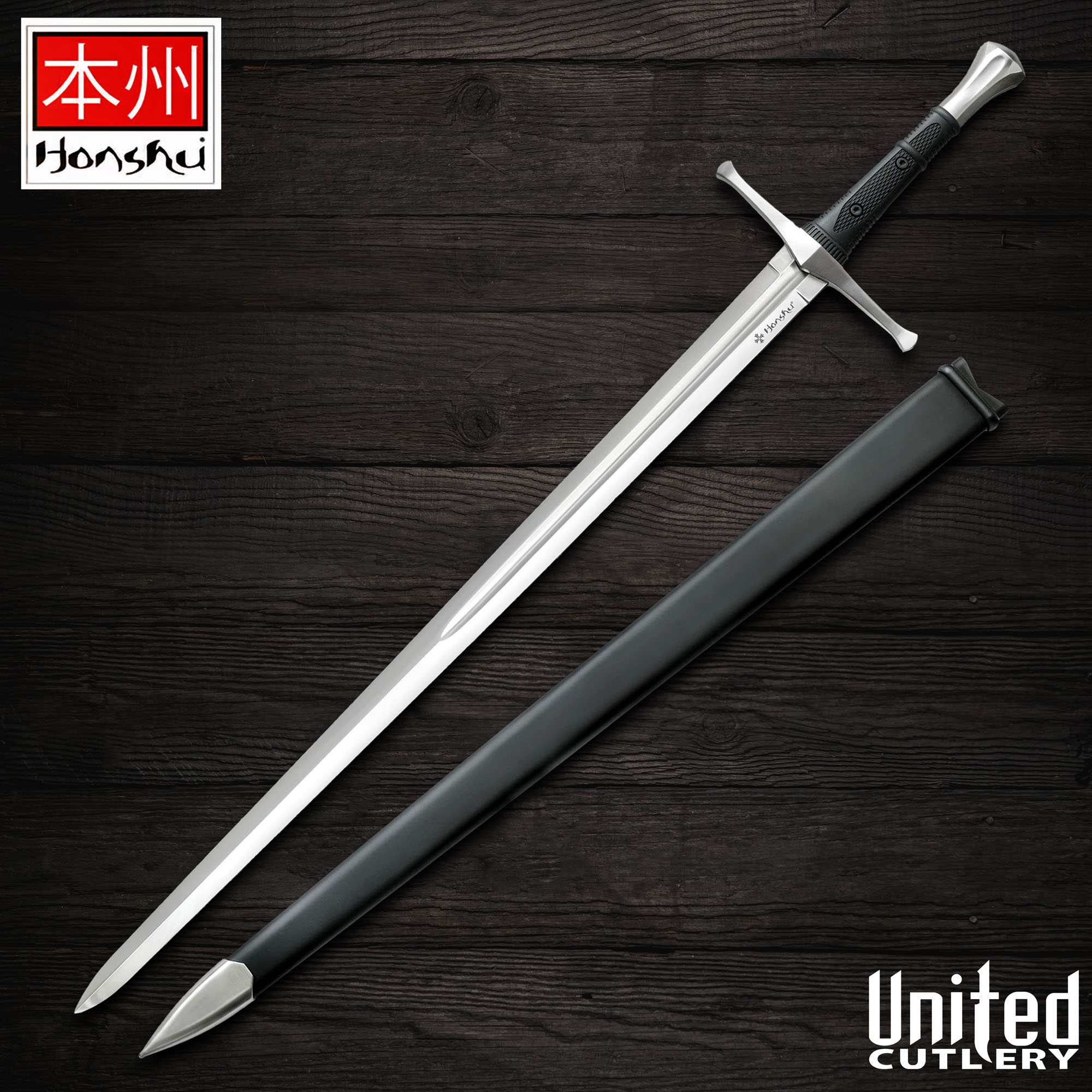 Honshu Broadsword with scabbard