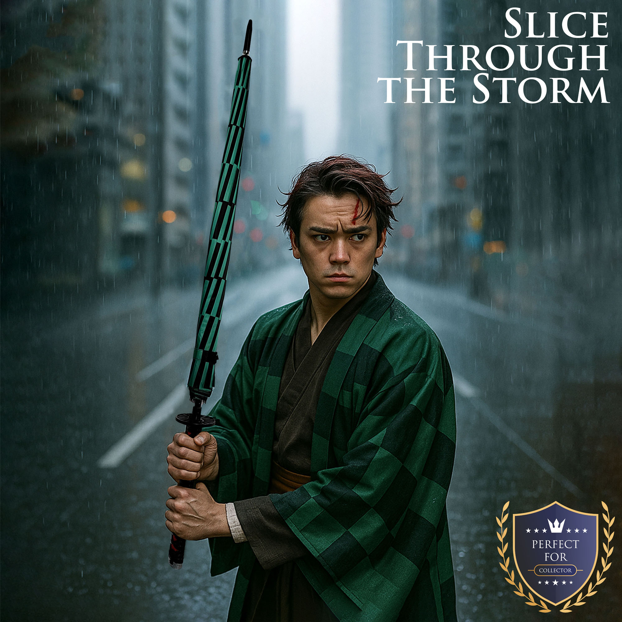 Demon Slayer - Tanjiro Kamado Katana Umbrella