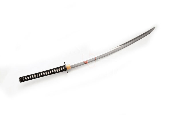 72,39 cm Daimyo F/F Tri-Steel Shobu Katana in Mokko Cherry