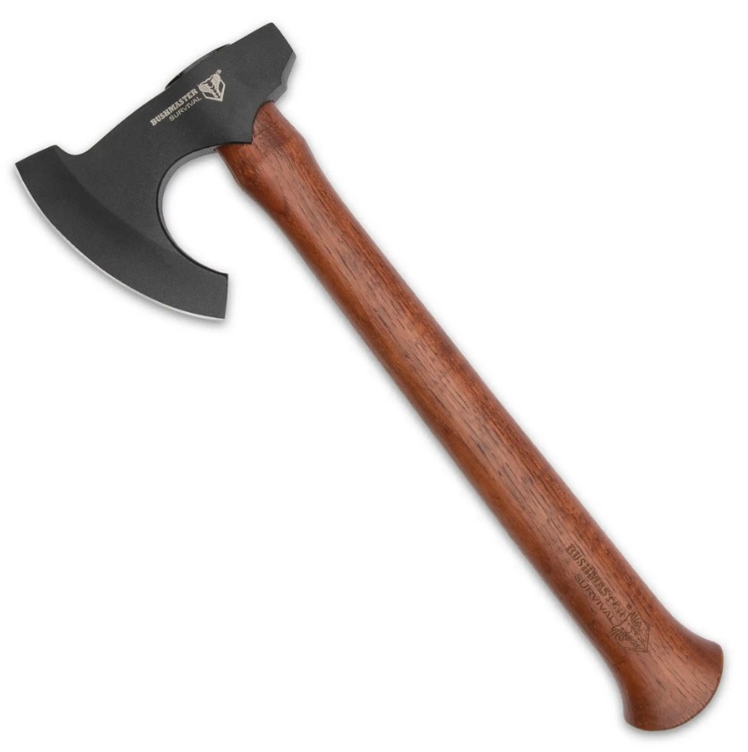 Bushmaster Survival Axe With Sheath