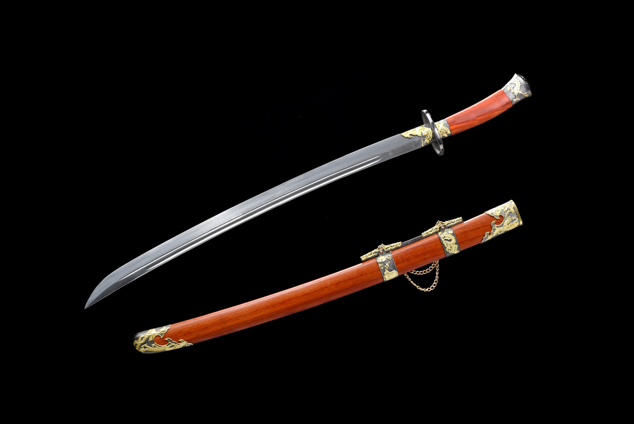 Handforged Kung Fu Saber – Elegance and Precision for Martial Artists and Collectors