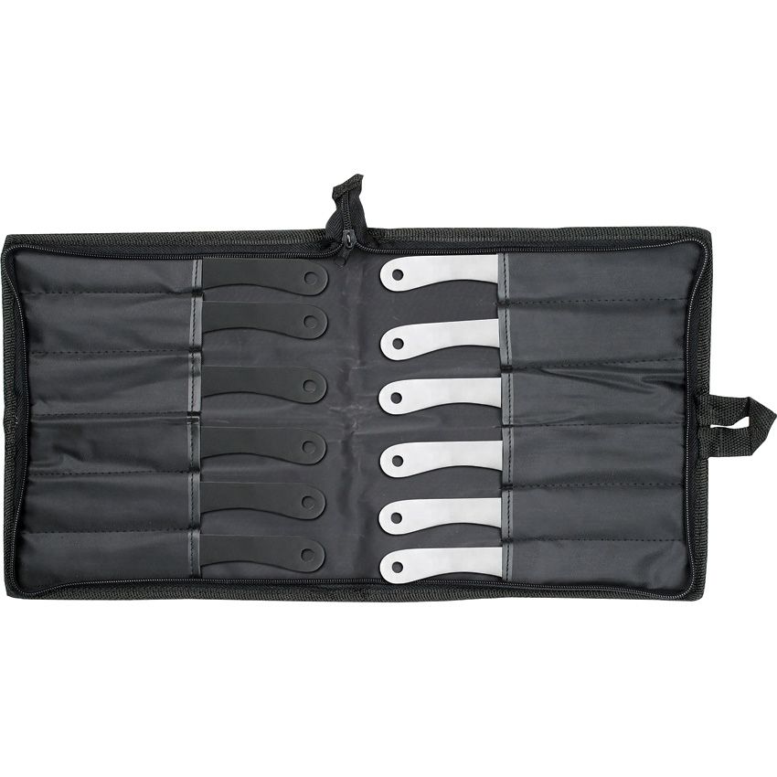 12 throwing knives with pouch