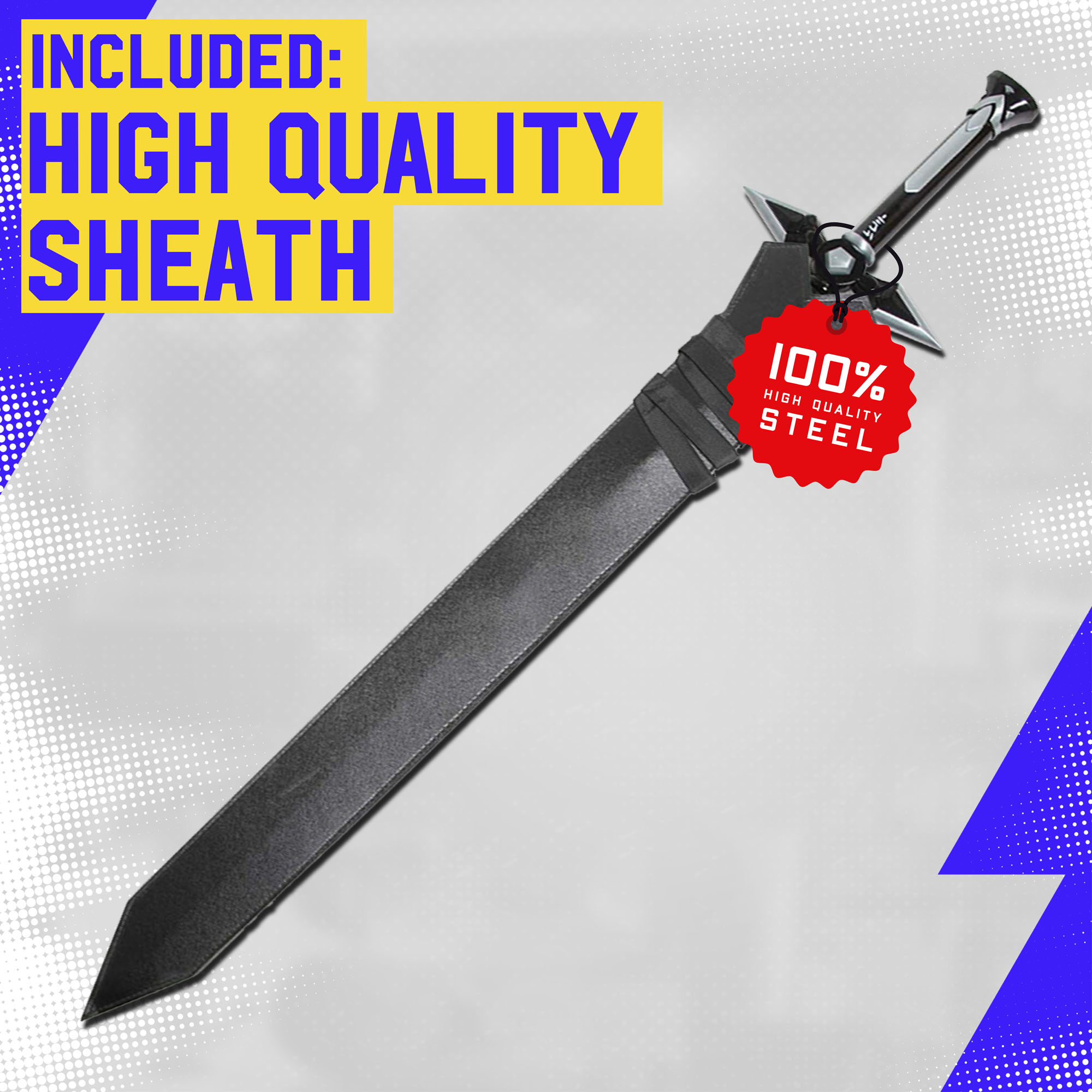Sword Art Online – Dark Repulser Sword – black