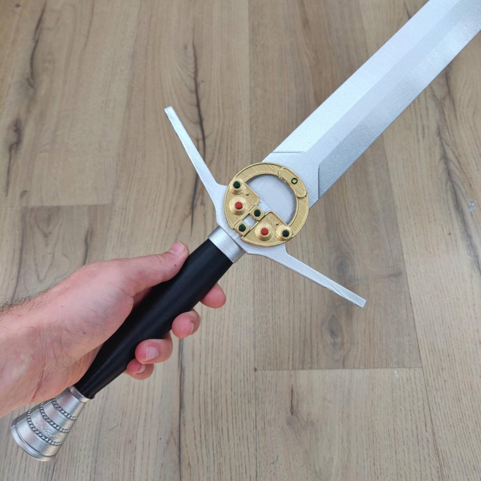 The Witcher - The Sword of Geralt Rivia, Netlifx Series, 3d printed, cosplay prop