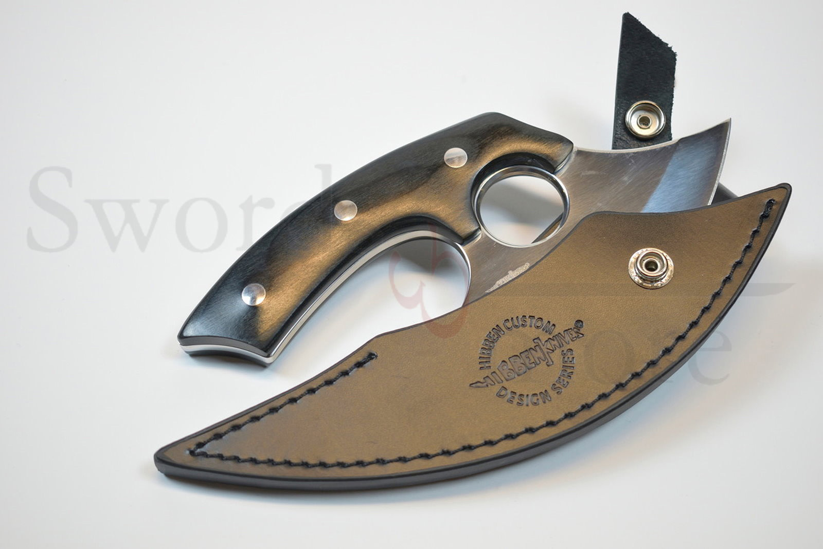 Hibben Legacy Ulu Messer und Scheide