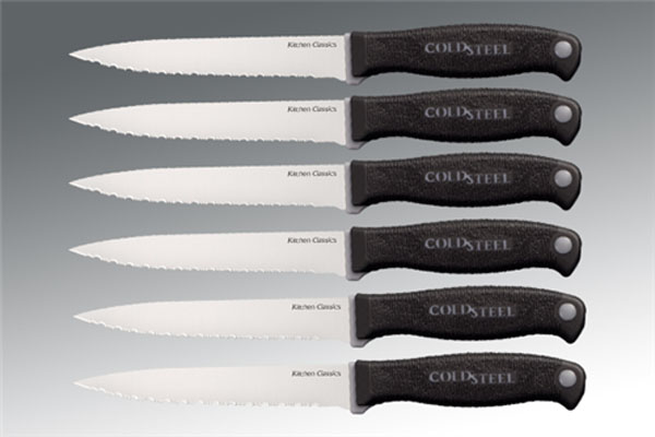 6 pack Steak Knives (Kitchen Classics)