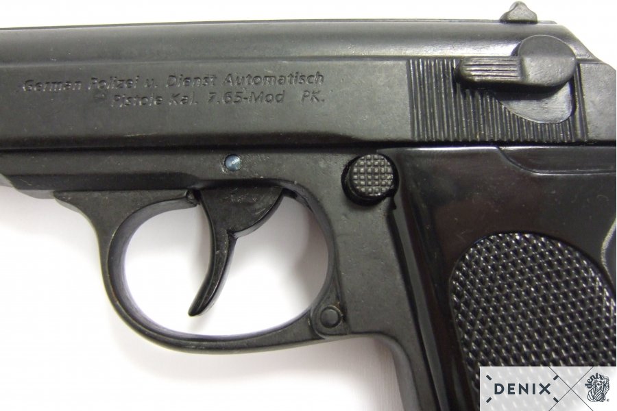 Deutsche Polizeipistole Metall, Kunststoff