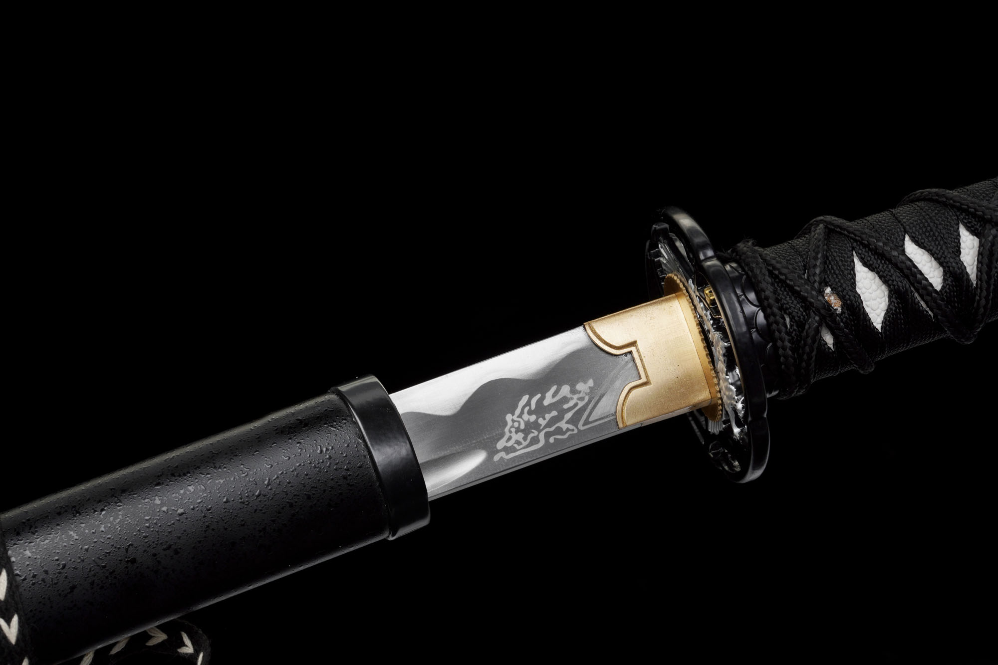 Ghost of Yōtei - The Dual Katana mit Scheide – Handgeschmiedet & Scharf