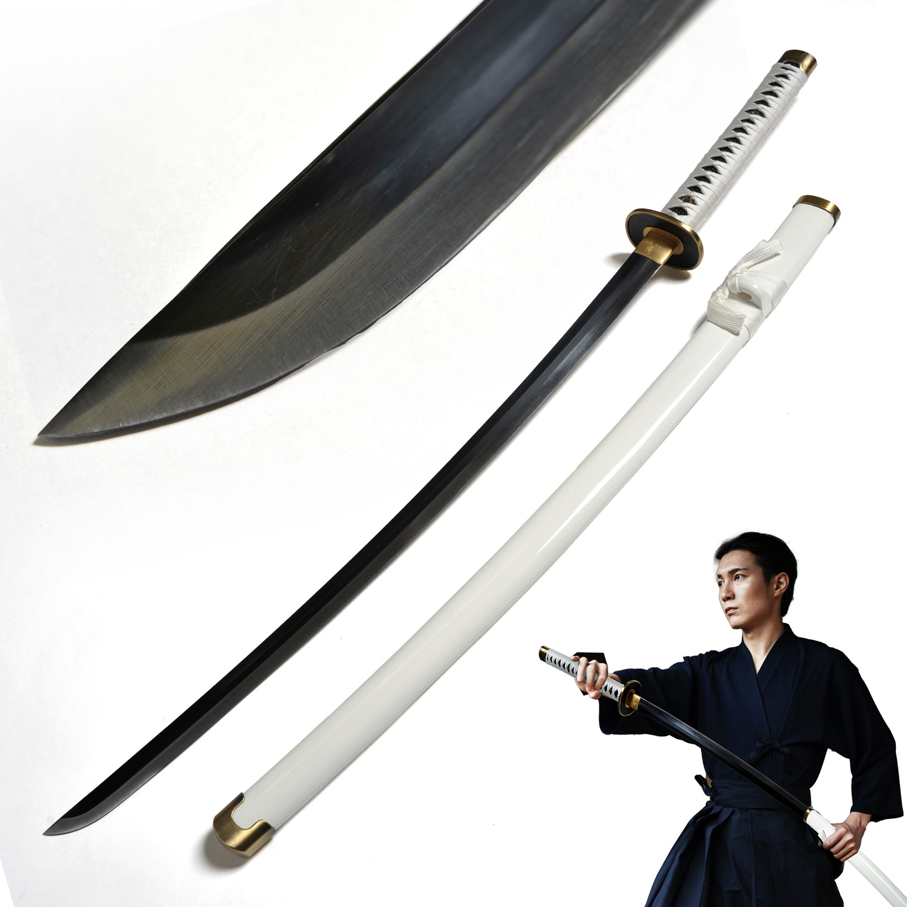 Wado-Ichi-Monji by Roronoa Zoro katana - handforged