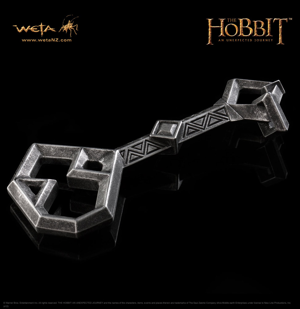 Der Hobbit Replik 1/1 Schlüssel zum Erebor 13 cm