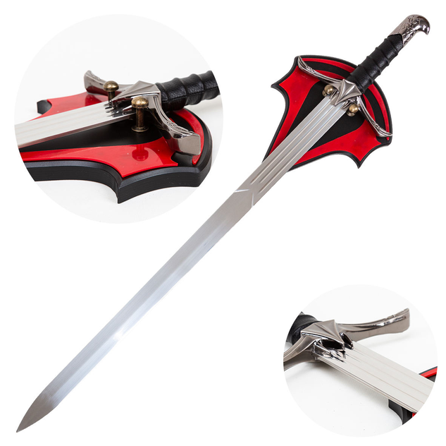 Assassin's Creed: Sword of Altaïr – 38.2" Steel Replica with Wooden Plaque