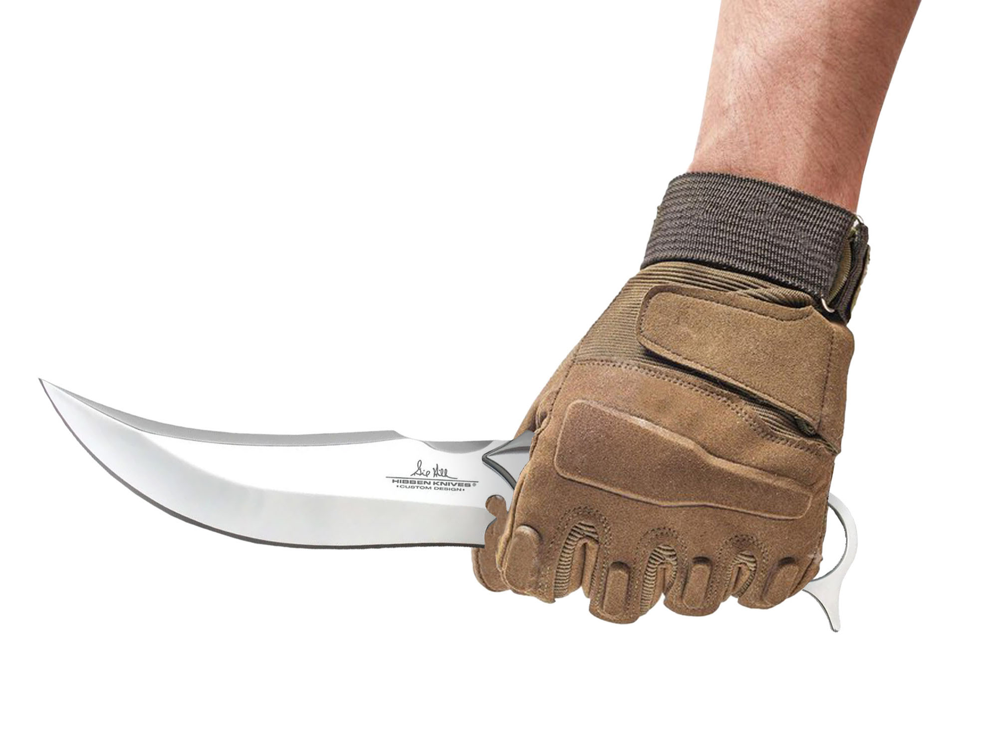 Hibben Schwarzes Micarta Karambit mit Scheide Hibben Schwarzes Micarta Karambit mit Scheide