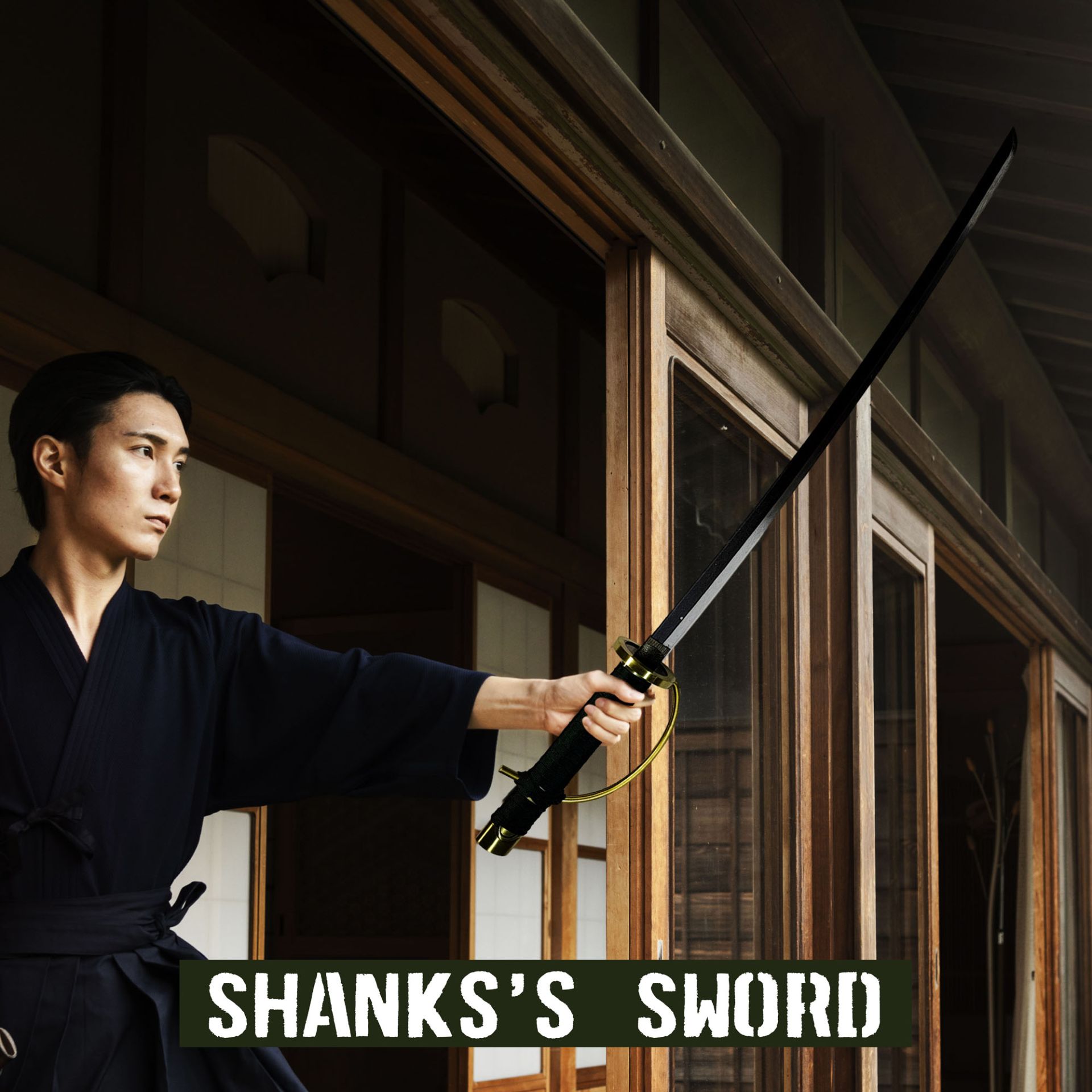 One Piece - Shanks's Sword with Sheath, Handforged