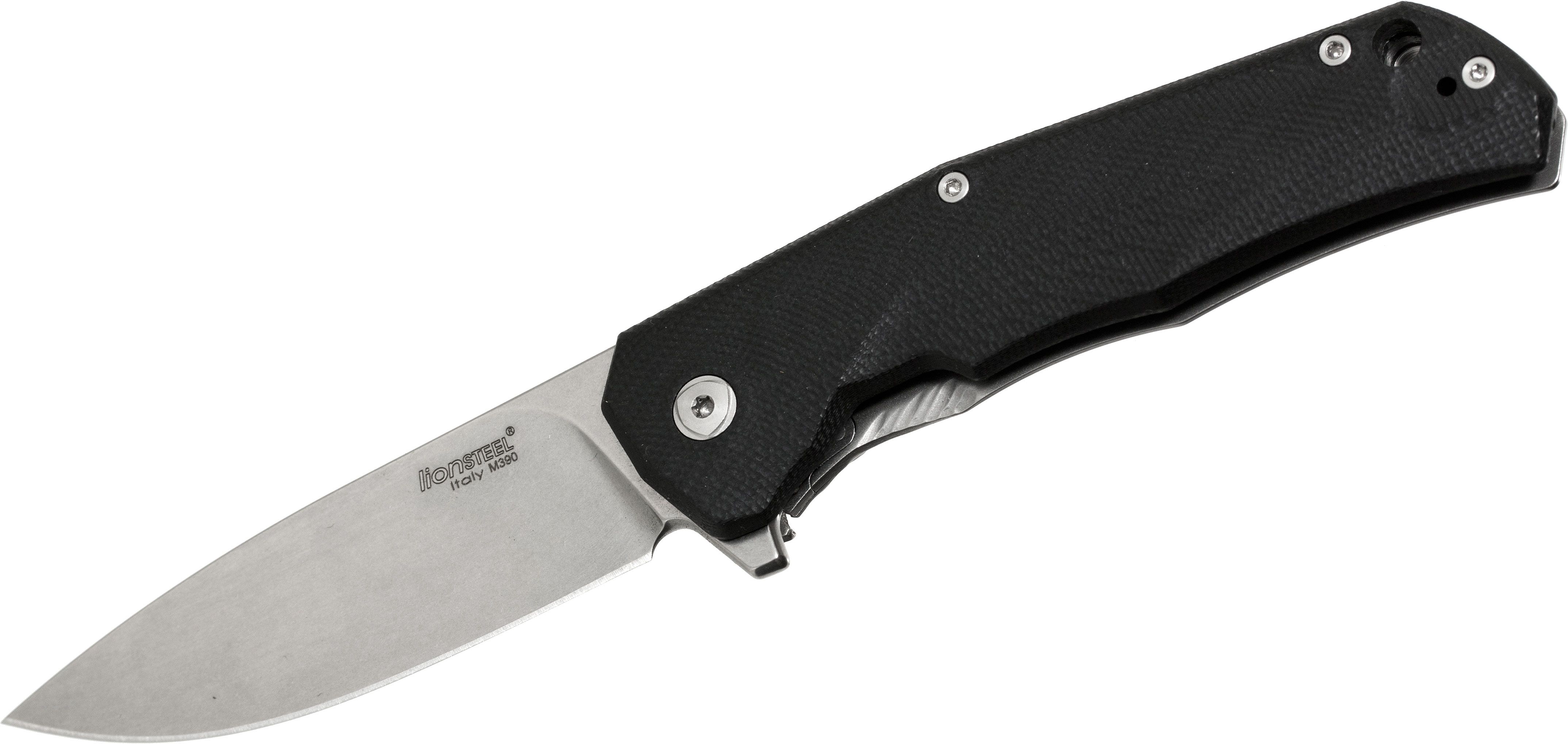 Three Rapid Exchange, M390 Blade, Black G10/Matte Titanium Handle