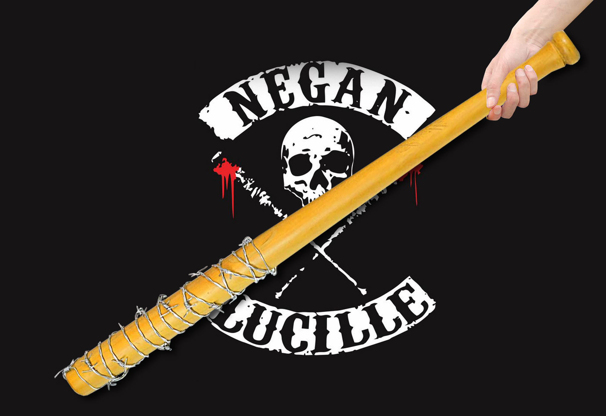 The Walking Dead - Negan's Baseballschläger Lucille