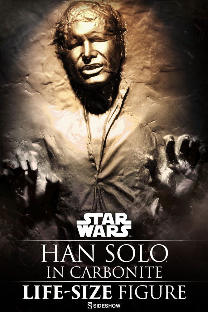 Star Wars Life-Size Statue Han Solo in Karbonit 231 cm