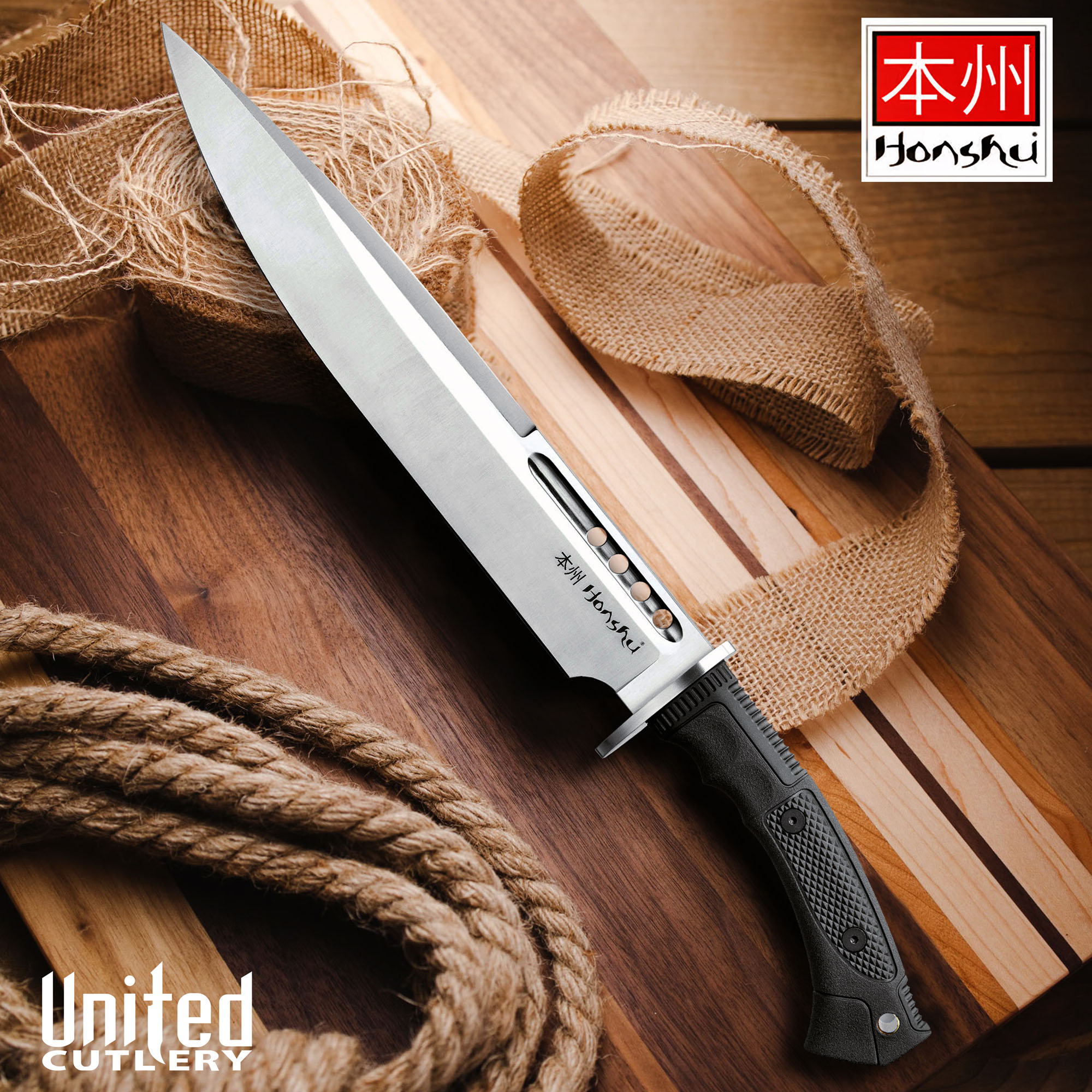 Honshu Boshin Toothpick Knife With Sheath