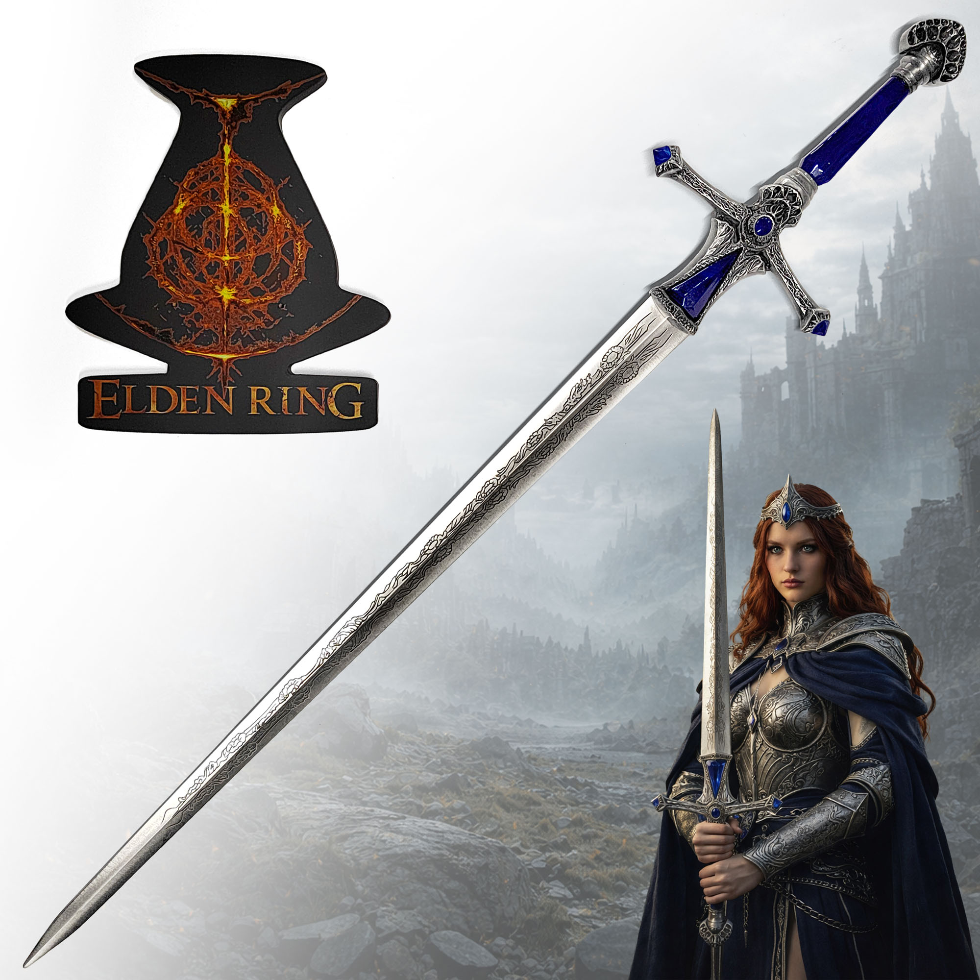 Elden Ring: Rellanas Zwillingsschwert mit Wandhalter