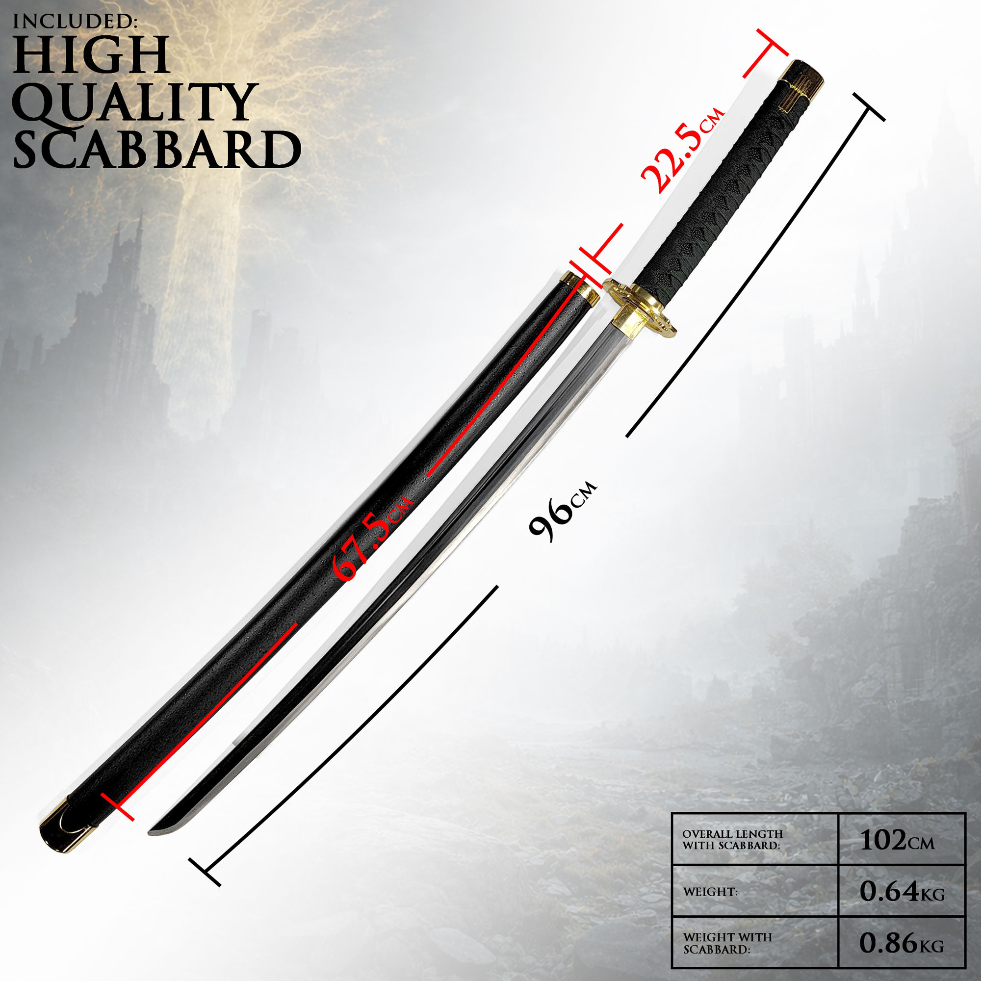 Elden Ring: Nagakiba Katana – Die Klinge von Jäger Yura