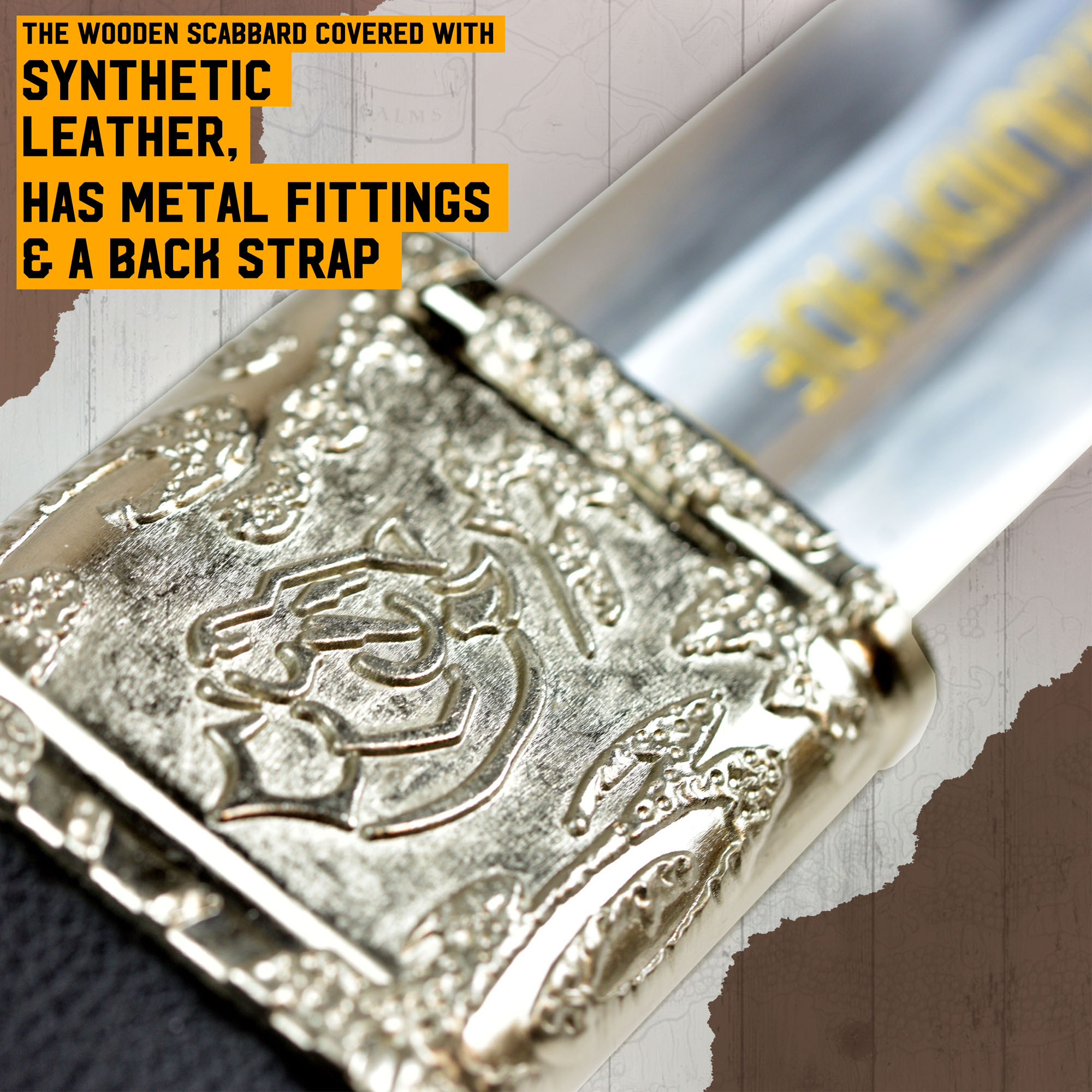 Witcher - Silber Schwert mit Scheide - Typ I Witcher - Silber Schwert mit Scheide - Typ I
