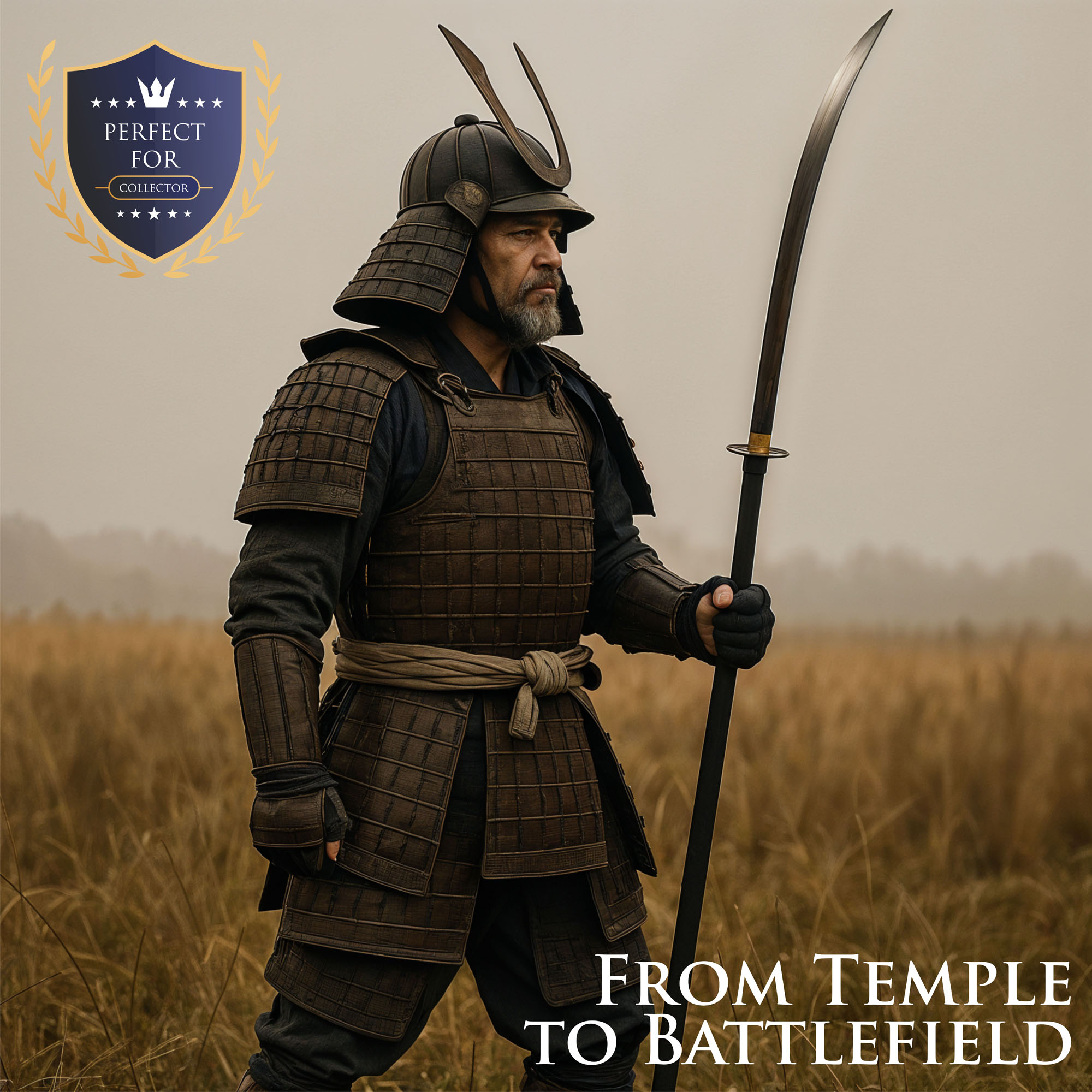 Handgeschmiedetes Naginata – Die legendäre Waffe der Sohei (Kampfmönche)