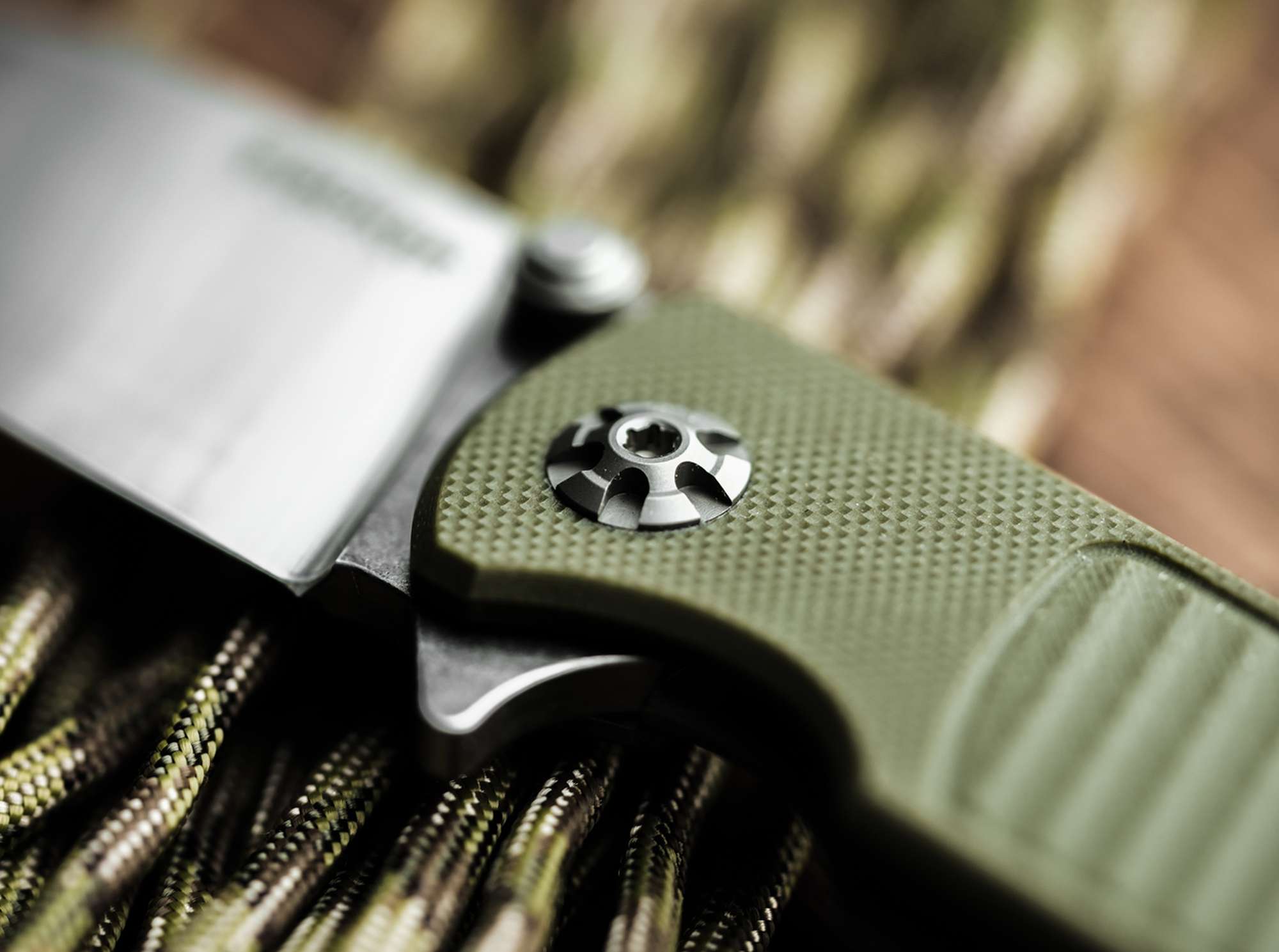 Sherman EDC II G10 OD Green