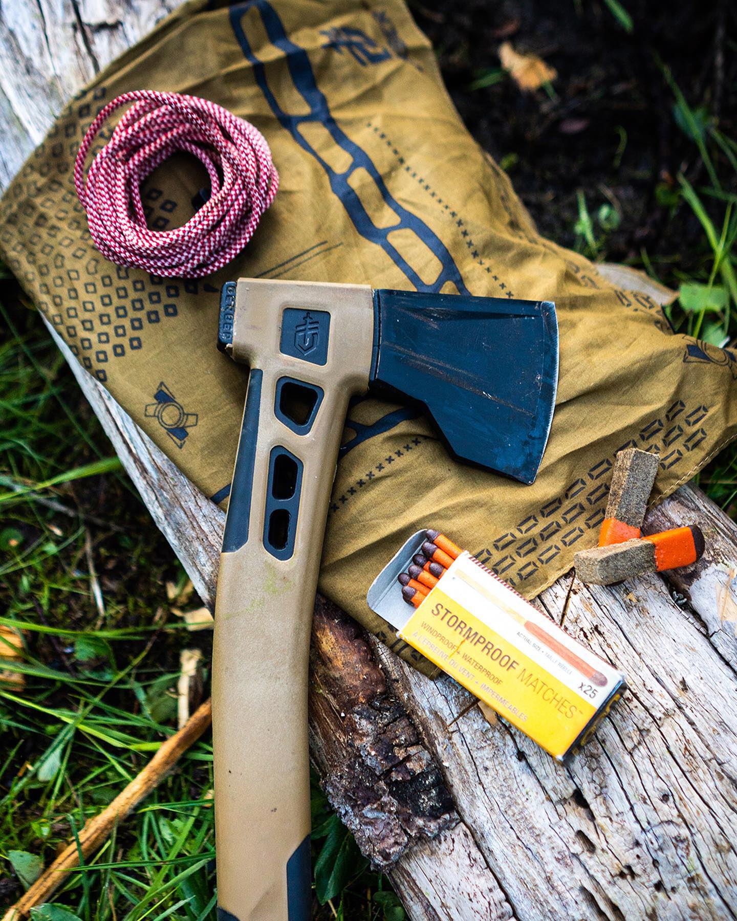 Bushcraft Axt Coyote 