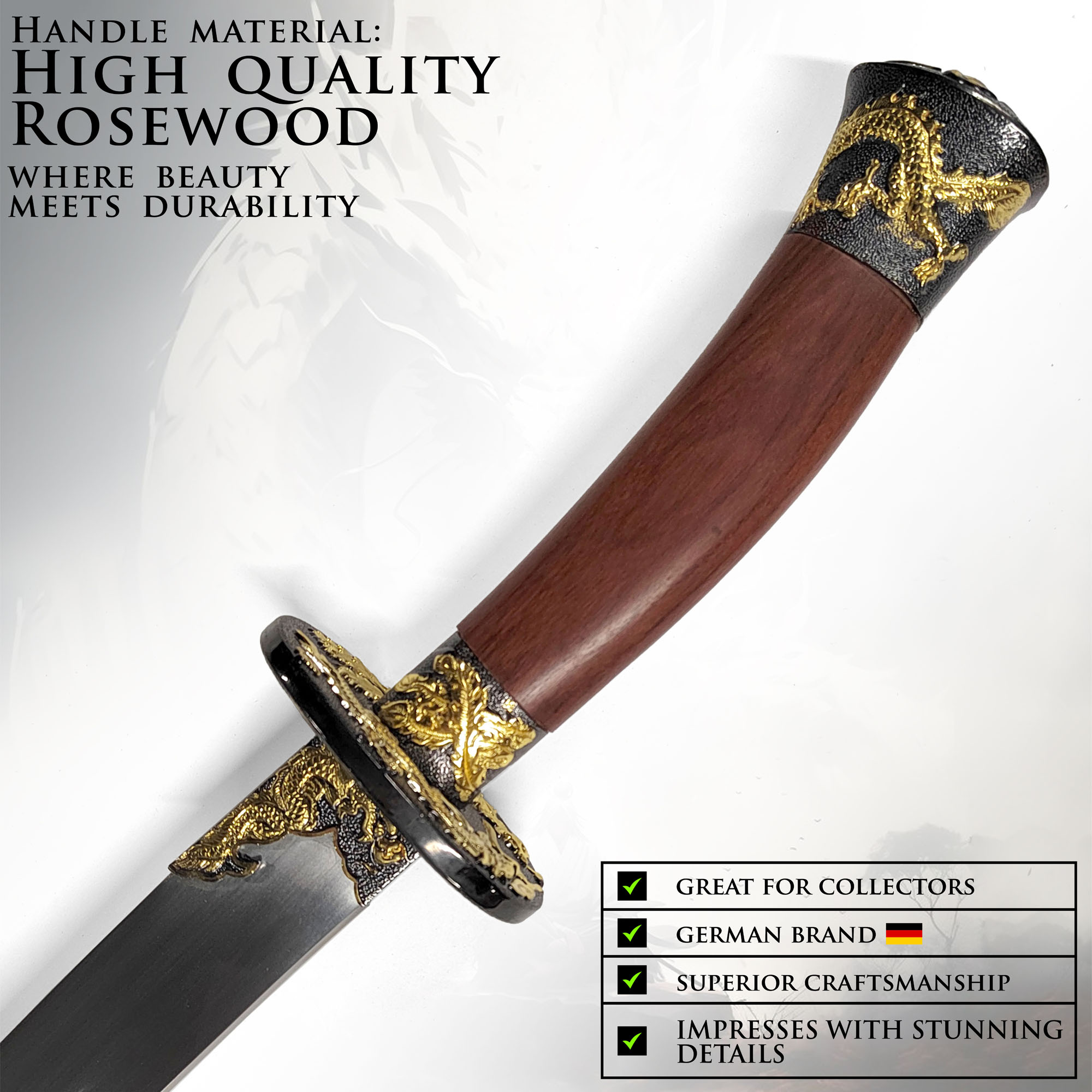 Handforged Kung Fu Saber – Elegance and Precision for Martial Artists and Collectors