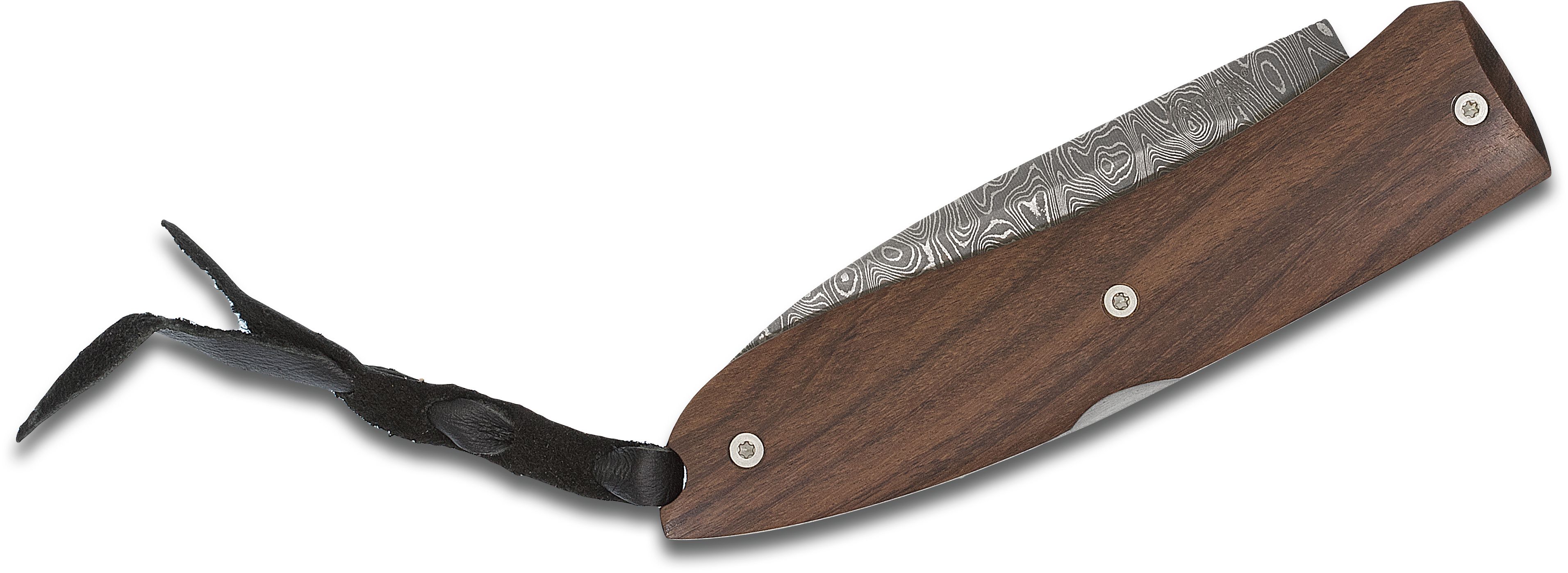 Opera, Damascus Steel Blade, Santos Wood Handle