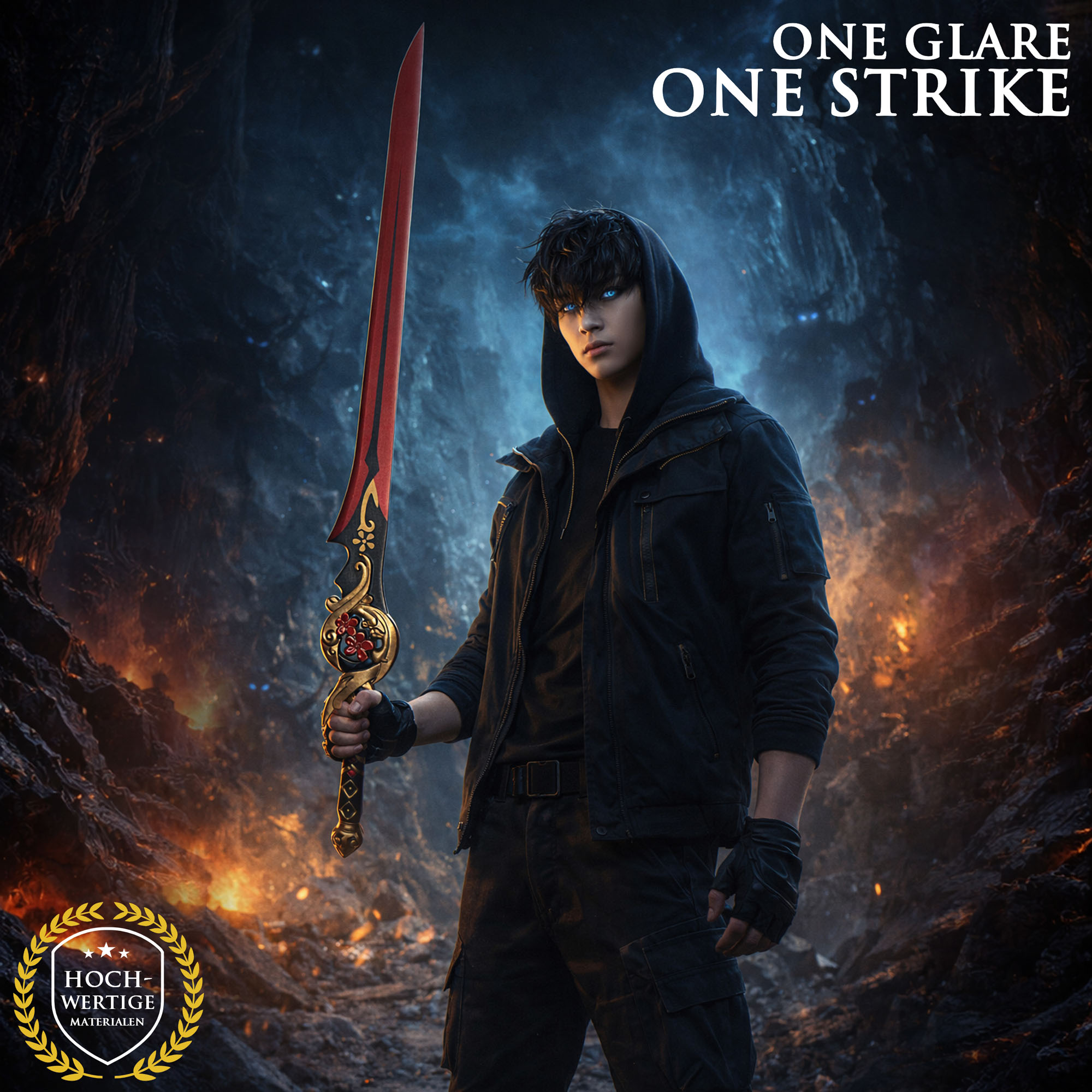 Solo Leveling – Demonic Plum Flower Sword with Sheath