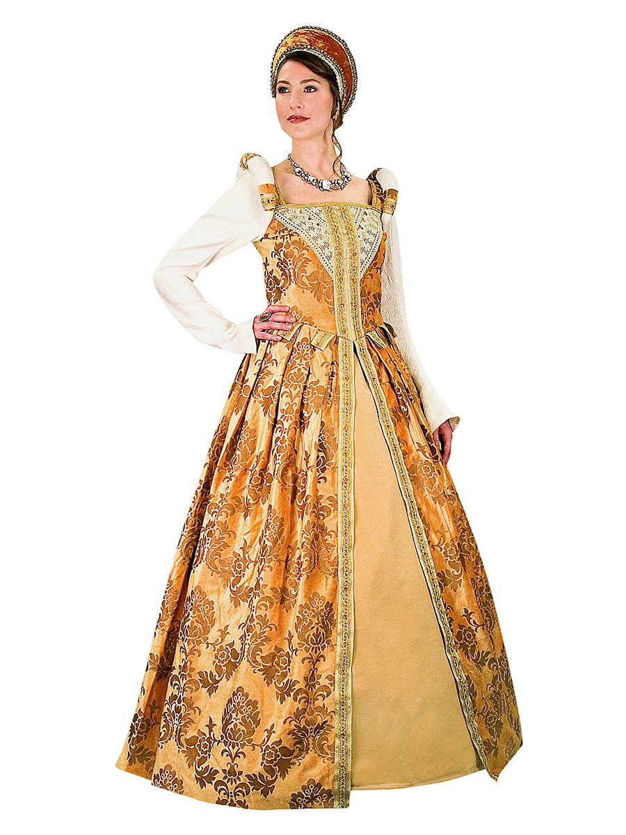 Dress - Tudor amber, Size M