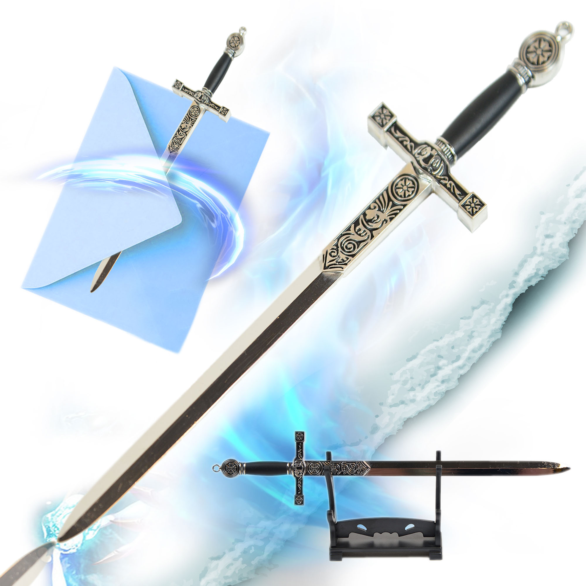 Excalibur Letter Opener with Stand