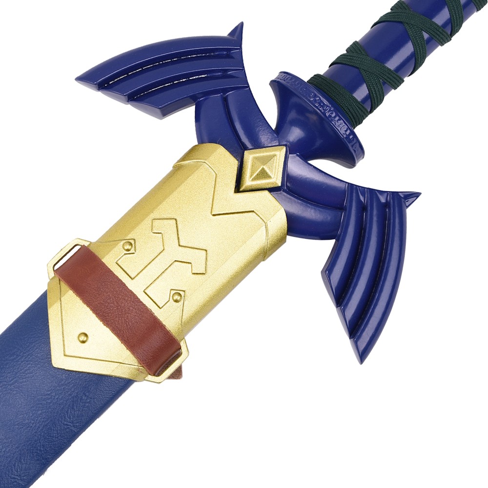 Zelda -  Links Master-Schwert (Blaue Stahlklinge) inkl. Scheide