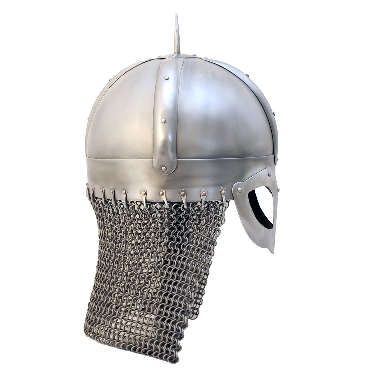 Gjermundbuhelm mit Kettenbrünne, Größe M