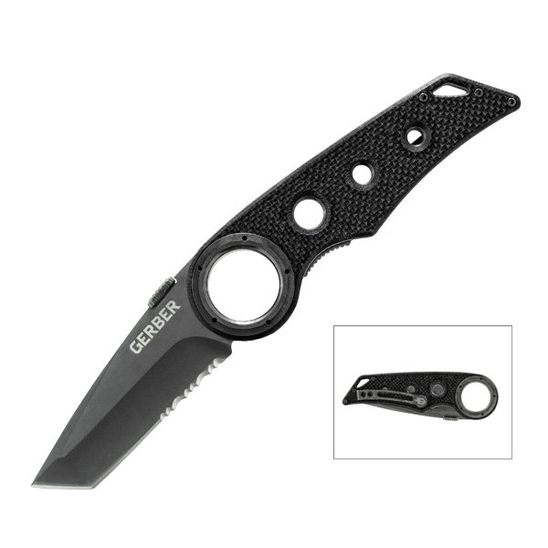 Remix Tactical Clip Klappmesser, gezahnte Schneide