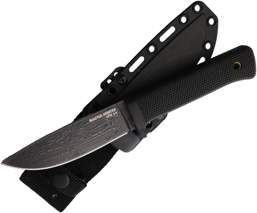 Cold Steel Master Hunter 3V Schwarz – Premium Outdoor-Messer