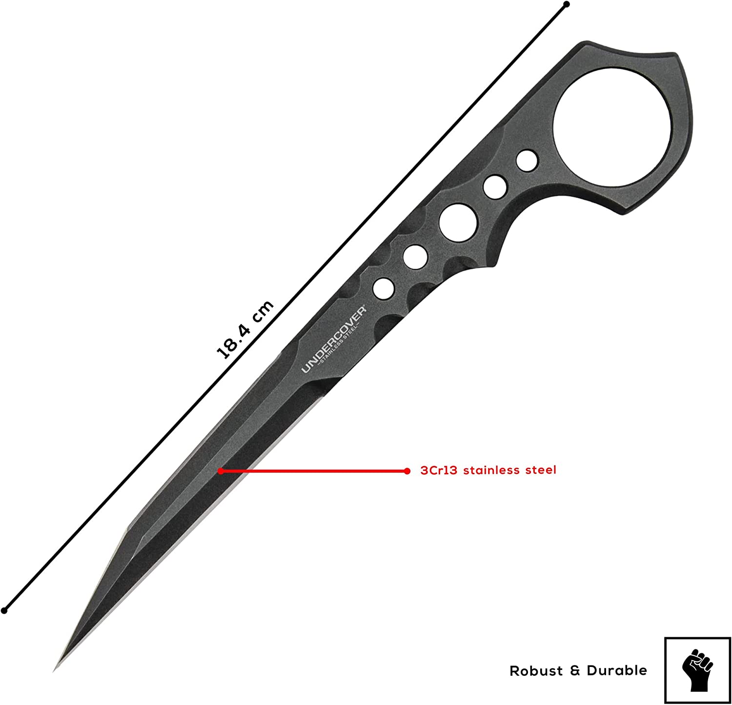 Combat Commander Stiefelmesser + Undercover CIA Stinger II (Bundle)