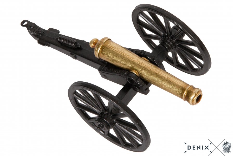 Mini Civil War cannon of metal, "Napoleon" USA 1857
