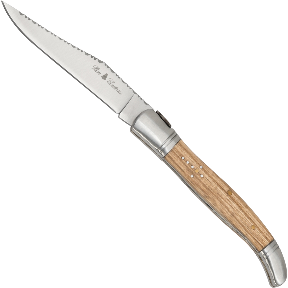 Pocket knife, zebra wood