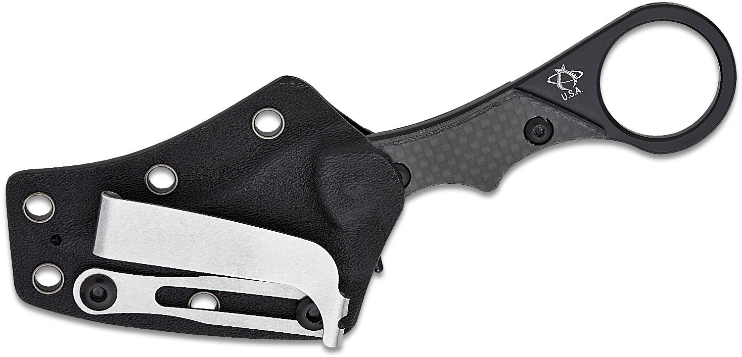 Sabot II Schwarz, Schwarzer Carbongriff 