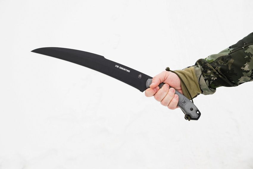 X16 Ginunting Machete with Kydex Sheath