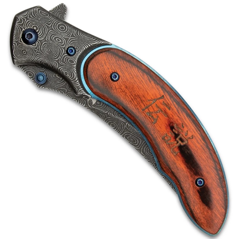 Shinigami Bloodwood Pocket Knife