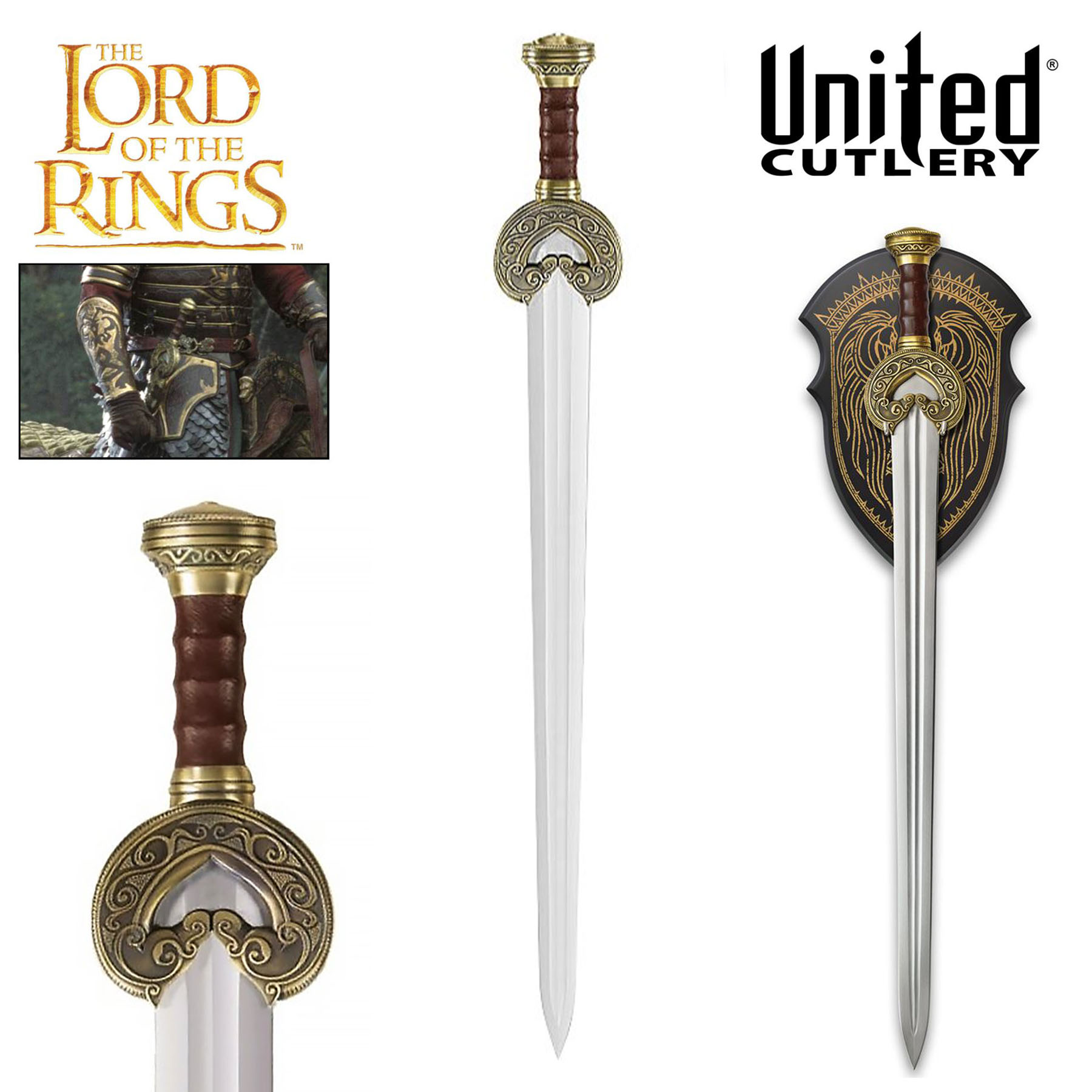 The Lord of the Rings - Herugrim Sword - Battle Forged Edition