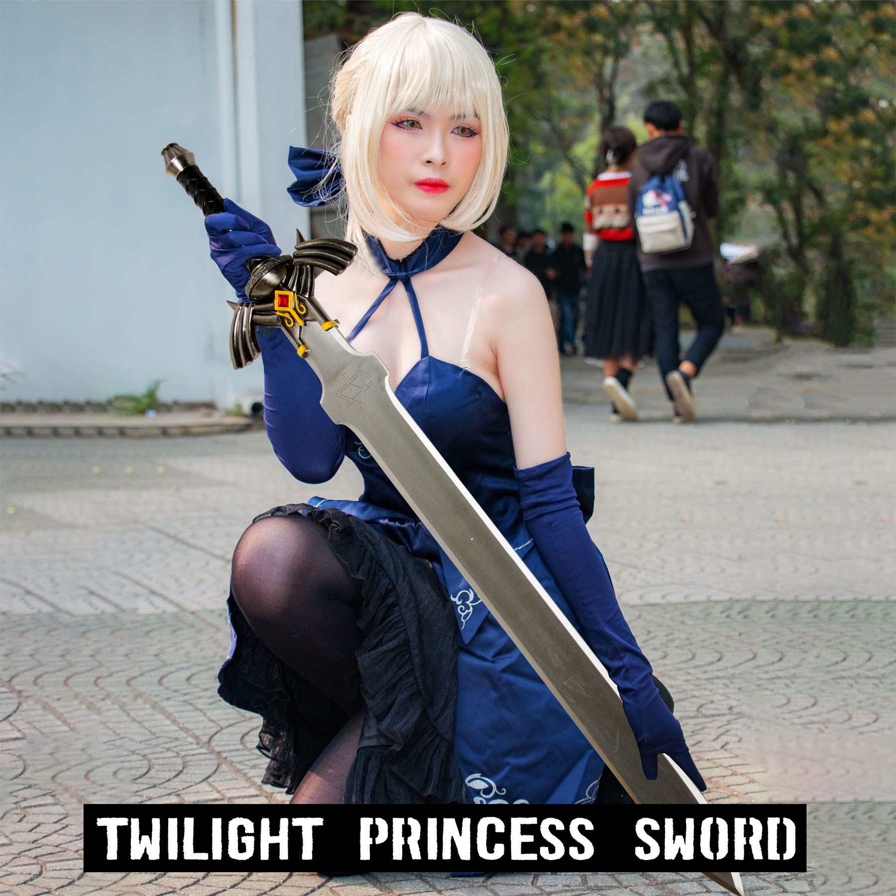 Link Master Schwert Zelda Twilight Princess Schwert mit Tafel