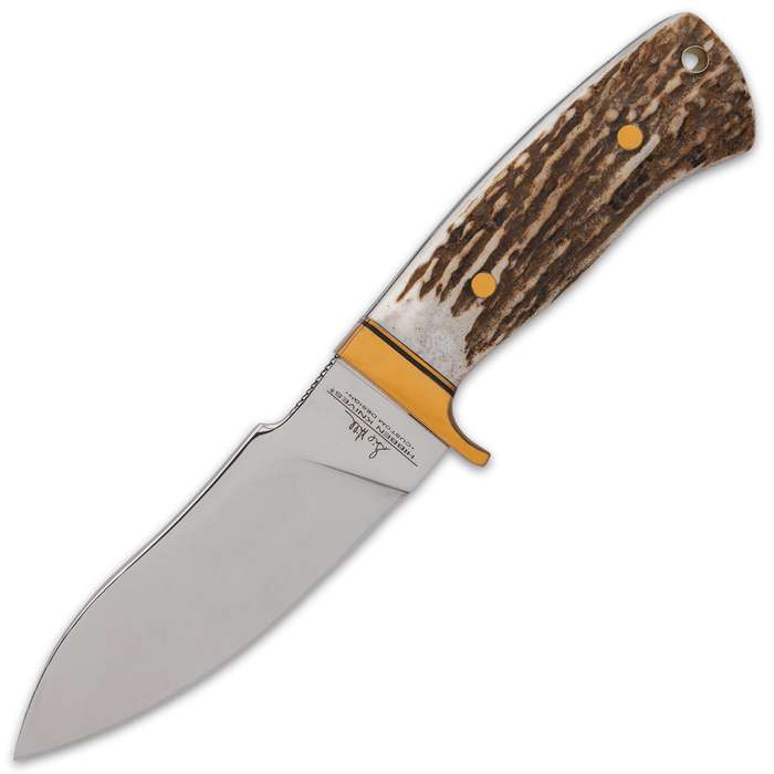 Special Edition Hibben Stag Chugach Hunter Knife With Sheath