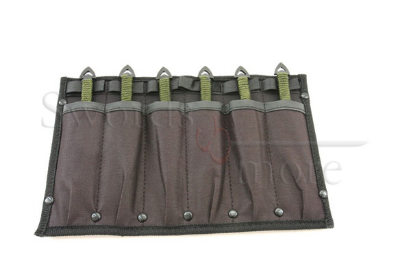 6 Piece Thrower Set with Pouch and Target