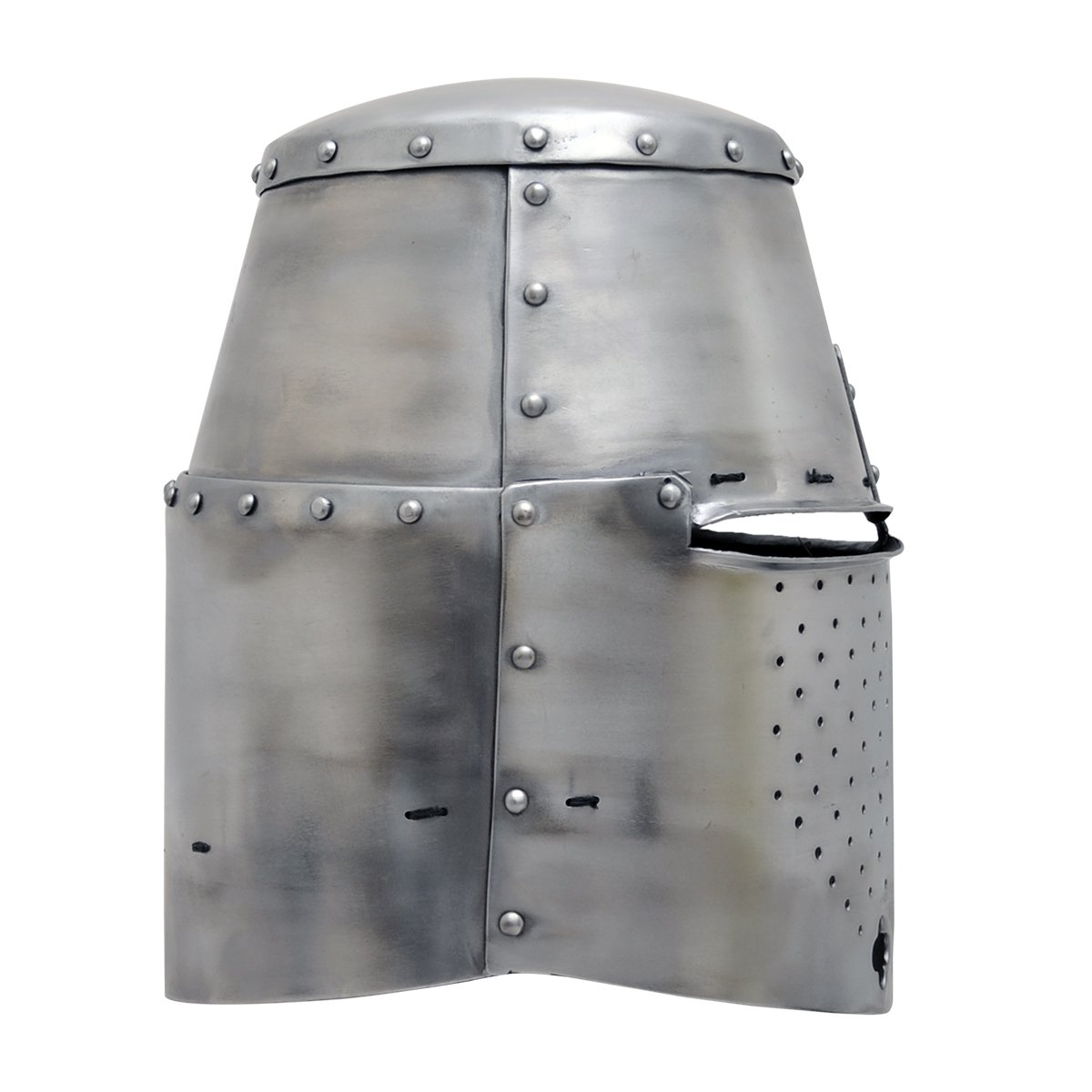 Großer Topfhelm - um 1300, Größe XL