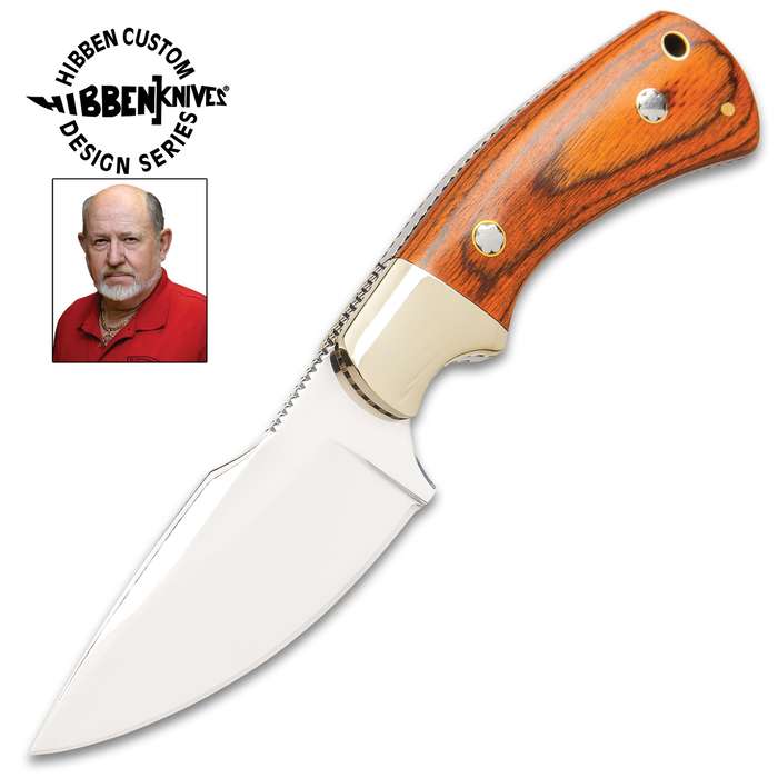 Gil Hibben Diamondback Knife And Sheath