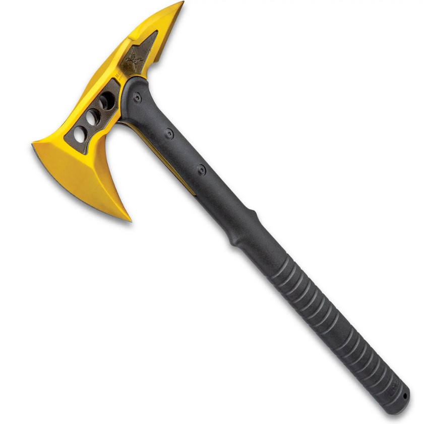 M48 Tactical Tomahawk Axt mit Scheide, Gold