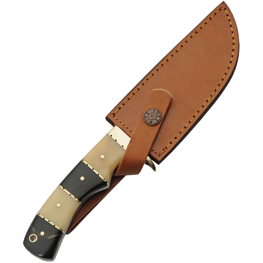 Damast Hunter Horn/Bone